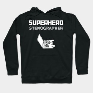 Superhero Stenographer Hoodie